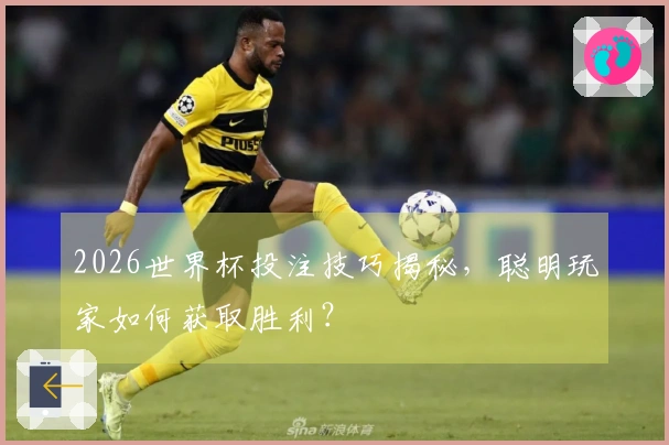 2026世界杯投注技巧揭秘，聪明玩家如何获取胜利？