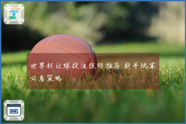 世界杯让球投注技巧推荐 新手玩家必看策略