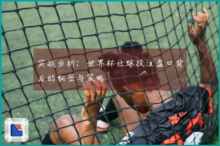 实战分析：世界杯让球投注盘口背后的秘密与策略