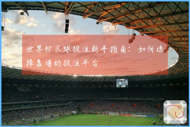 世界杯买球投注新手指南：如何选择靠谱的投注平台