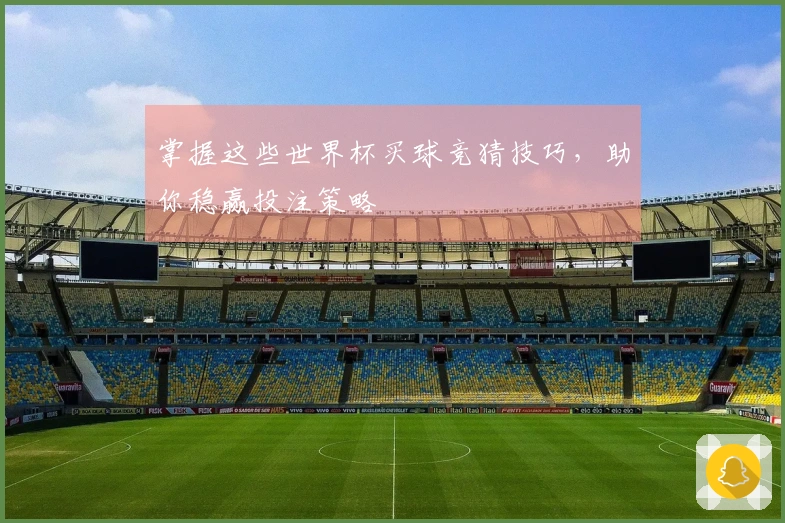 掌握这些世界杯买球竞猜技巧，助你稳赢投注策略