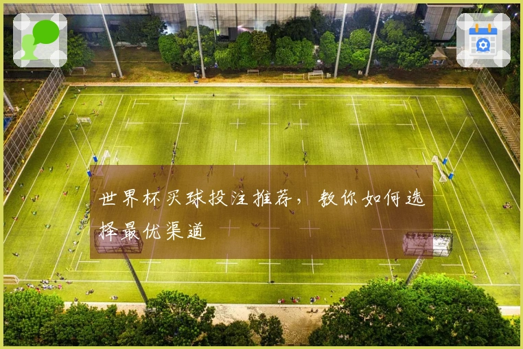 世界杯买球投注推荐，教你如何选择最优渠道